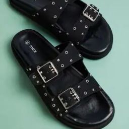 max Women Slip-On Sandals with Buckle Accent-picture-22