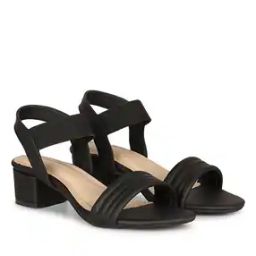 Women Heeled Sandals with PU Upper-image-7
