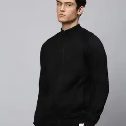 Men Regular Fit Turtle-Neck Sweatshirt-picture-16
