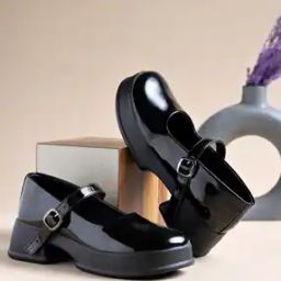 Women Round-Toe Chunky Heeled Shoes-image-17