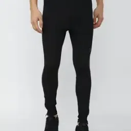 Men Fitted Track Pants with Logo Print-image-83
