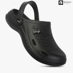 Men Perforated Slingback Clogs-15