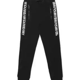 Boys Typographic Print Joggers with Insert Pockets-picture-9