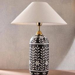 fabindia  Resin Inlay Table Lamp  image 1