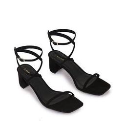 Open-Toe Chunky Heeled Sandals-43