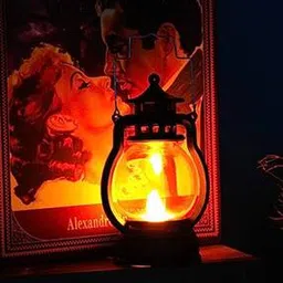 Electronic LED Lantern-42