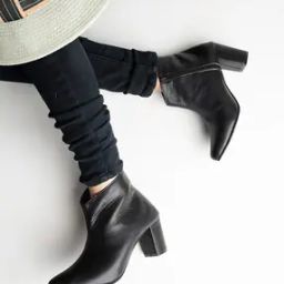 Ankle-Length Boots with Zipper-image-33