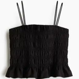 h&m Women Slim Fit Square Neck Top-picture-32