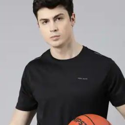 Solid T-shirt Black-picture-38