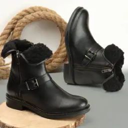 Women Mid-Calf Boots with Zip Closure-image-85