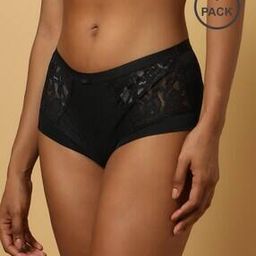 Pack of 3 Wildblooms High-Rise Knicker Shorts-picture-10