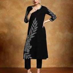 Women Floral Print Straight Kurta-picture-35
