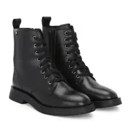 Ankle-Length Boots with Zip Closure-image-65