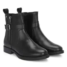 Ankle-Length Boots with Zip Closure-picture-39