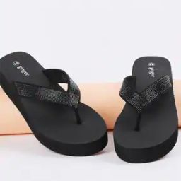 Women Embellished Thong-Strap Flip-Flops-37