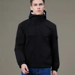 Men Regular Fit Zip-Front Jacket-picture-32