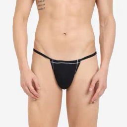 la intimo Men G-String Briefs with Elastic Waistband image 1