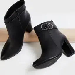Women Ankle-Length Boots with Zip-Closure-image-44