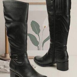 Women Mid-Calf Length Boots with Zip Closure-image-78