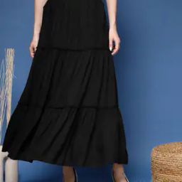 Women Tiered Skirts-image-58
