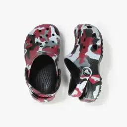 Boys Camouflage Print Slingback Clogs-image-46