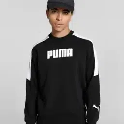 Logo Print Crew-Neck Sweatshirt-picture-29