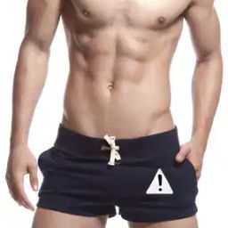 Men Graphic Print Regular Fit Knit Shorts-image-32