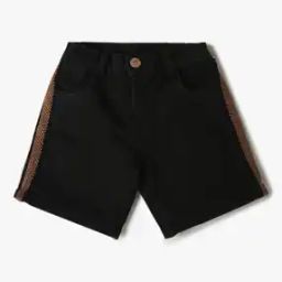 Boys Lightly Washed Regular Fit Denim Shorts-picture-28