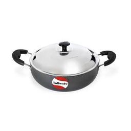 Hard Anodized Kadai with Lid-image-58