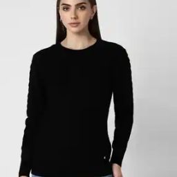 Women Round-Neck Pullover with Full Sleeves-image-44