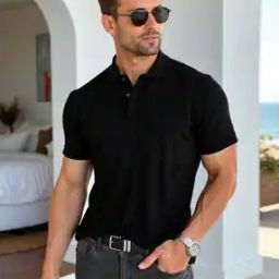 Men Regular Fit Polo T-shirt-picture-13