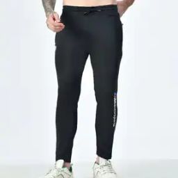 Men Mid-Rise Fitted Track Pants-image-27