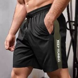 Men Slim Fit Single-Pleat Shorts-image-53