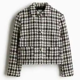 Loose Fit Checks Jacket-picture-50