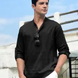 shopyclick Men Regular Fit Short Kurta-picture-8