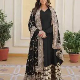 Women Embellished Gown Dress-image-57