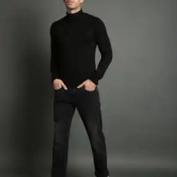 Men Mid-Wash Straight Fit Jeans-image-81