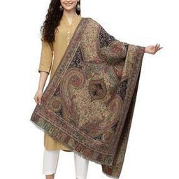 Paisley Print Woolen Stole-image-31