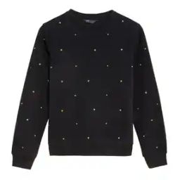 Micro Print Sweatshirt-image-79