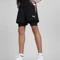 Mid Rise Regular Fit Shorts-image-75