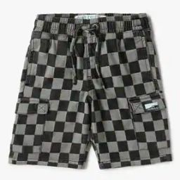 Boys Checked Regular Fit Shorts-image-28