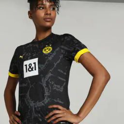 Women Borussia Dortmund 23/24 Away Jersey T-Shirt-image-56
