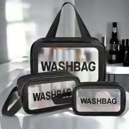 Transparent Travel Toiletry Washbag Set -image-13