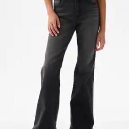 Girls Slim Fit High-Rise Stride Flared Jeans-image-52