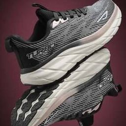 Women Round-Toe Sports Shoes with Lace Fastening-image-6