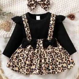 Girls Printed Dress-image-30