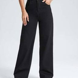 Woman Cotton Jeans-image-59