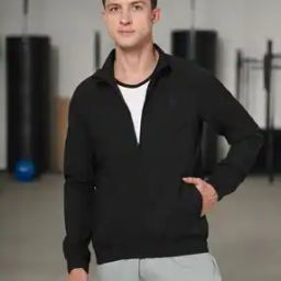 Men Regular Fit Bomber Jacket-picture-19
