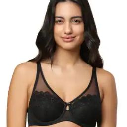 Padded T-Shirt Bra with Lace Detailing-image-20