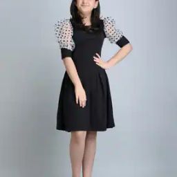 Girls Fit and Flare Dress-image-25